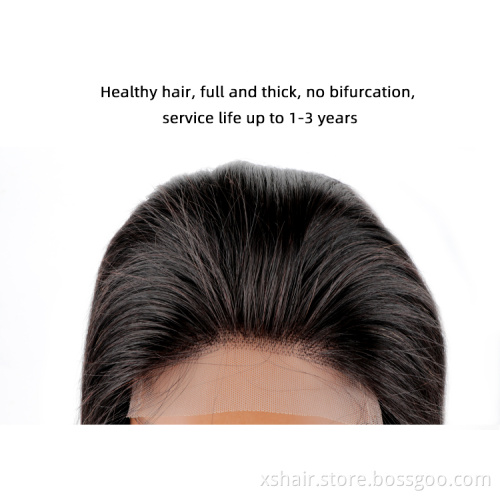 Virgin Remy Straight Brazilian Human Hair Lace Front Wig Mink HD lace Wigs Natural Human Hair Wigs For Black Women